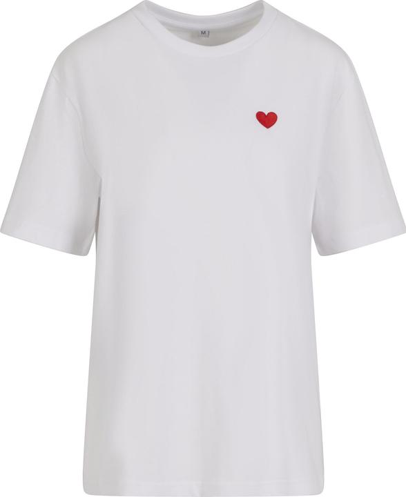 Produktbild Mister Tee MisterTee Heart Shape EMB Tee - 184233 (M)