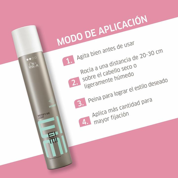 Produktbild Wella Eimi Mistify Me Light 2 - 500ml Haarspray (500 ml)
