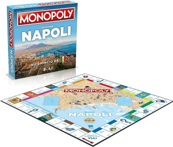 Produktbild Winning Moves Monopoly - Neapel-Ausgabe (1 - 6 Spieler)