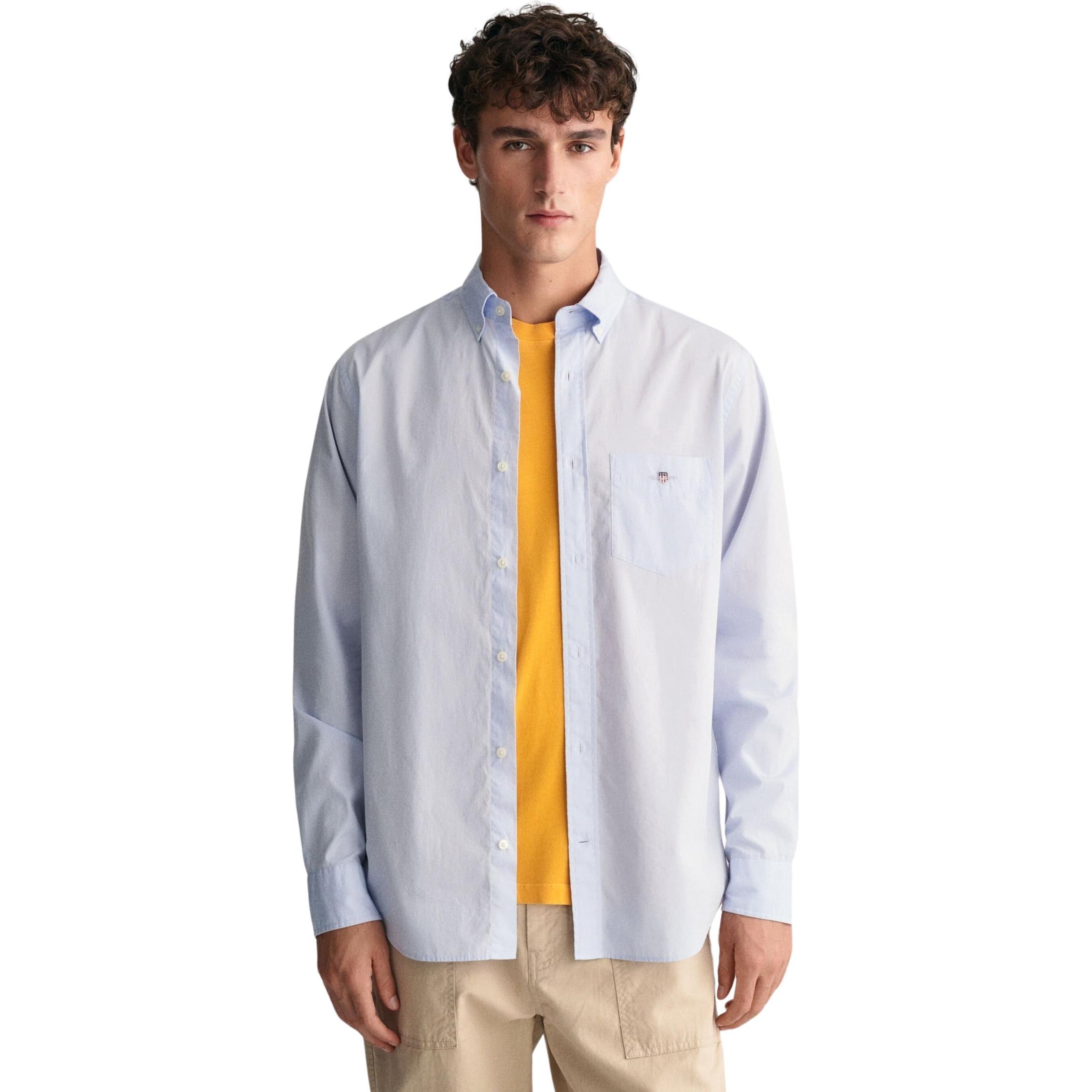 Thumbnail - GANT, Herren, Hemd, 10019905, Blau, (L)