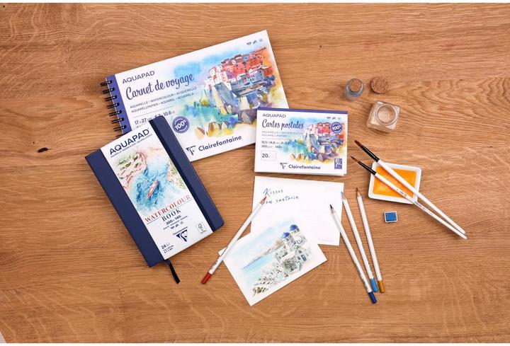 Produktbild Clairefontaine Aquapad Spiralbuch (22 x 14 cm)