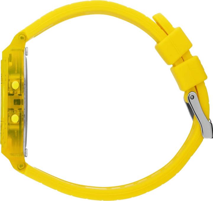 Actual product image ICE Watch Ice Digit Retro Electric Yellow Clear Small (32 mm)