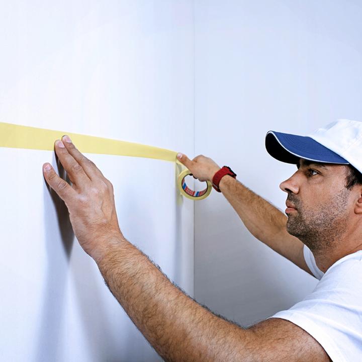 Immagine prodotto tesa Nastro per pittura 50m x 30 mm giallo (30 mm)