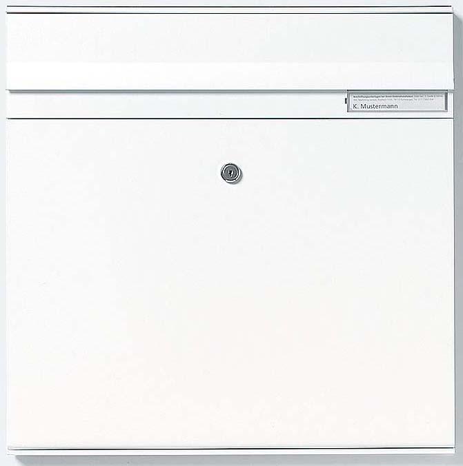 Actual product image Siedle S. & Soehne letterbox module sil/met w.insertion box. BKM 611-4/4