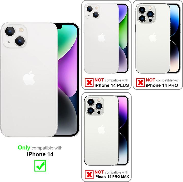 Produktbild Cadorabo Hülle für Apple iPhone 14 im TPU Fluid LM162 Style (Apple iPhone 14)