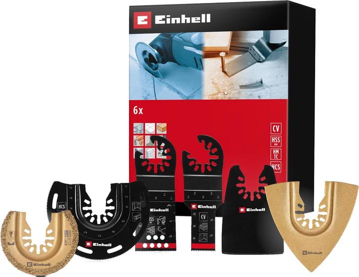 Immagine prodotto Einhell Set di utensili multipli, 708106, 6 pezzi