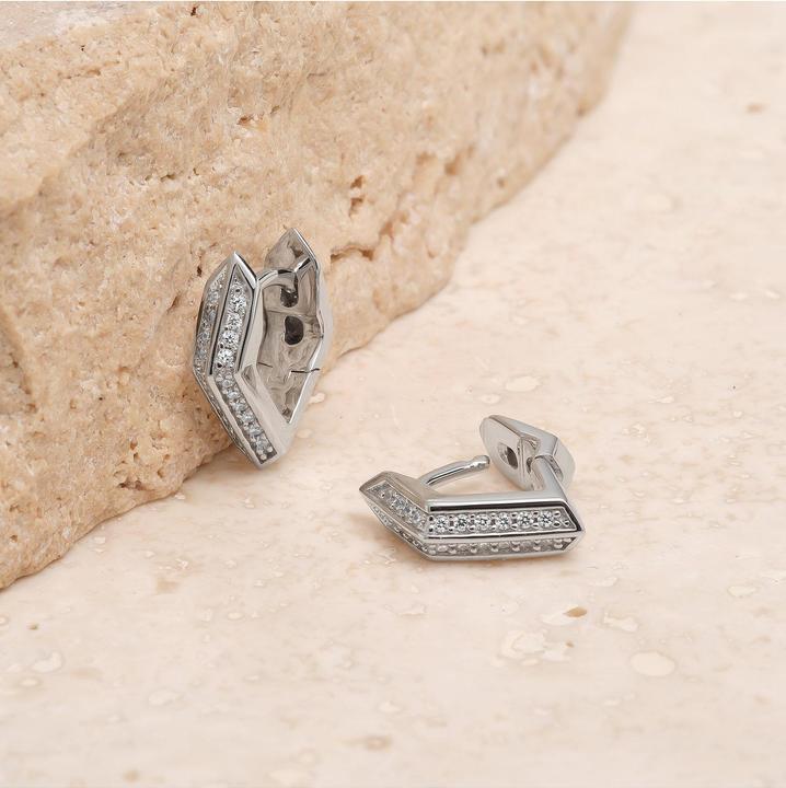 Produktbild Jette Creolen CONTEMPORARY (925er Silber)