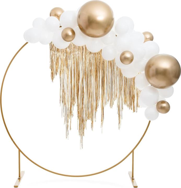 Produktbild Partydeco Luftballon Rund Glossy 60 cm, Gold (1 x)