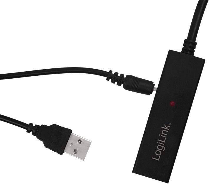 Produktbild LogiLink USB C — USB A (20 m, USB 2.0)