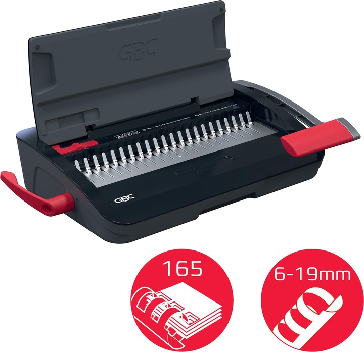 Produktbild GBC Spiralbindegerät CombBind CB12 (Plastikbindung)