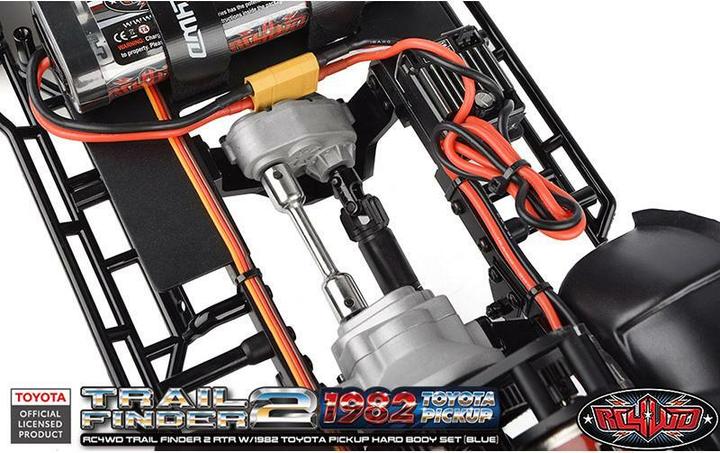 Produktbild Rc4Wd Scale Crawler Trail Finder 2 1982 Toyota, RTR, 1:10, Blau (RTR Ready-to-Run)