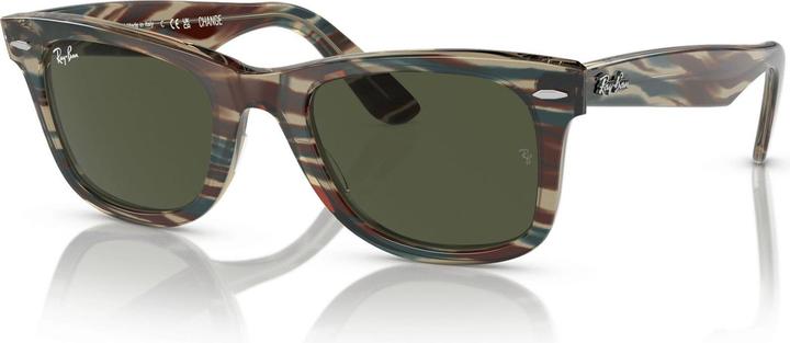 Grau gestreift Selbsttönend, Grün