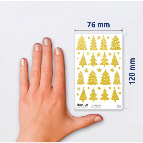 Produktbild Z-Design Weihnachtssticker (38 Sticker)