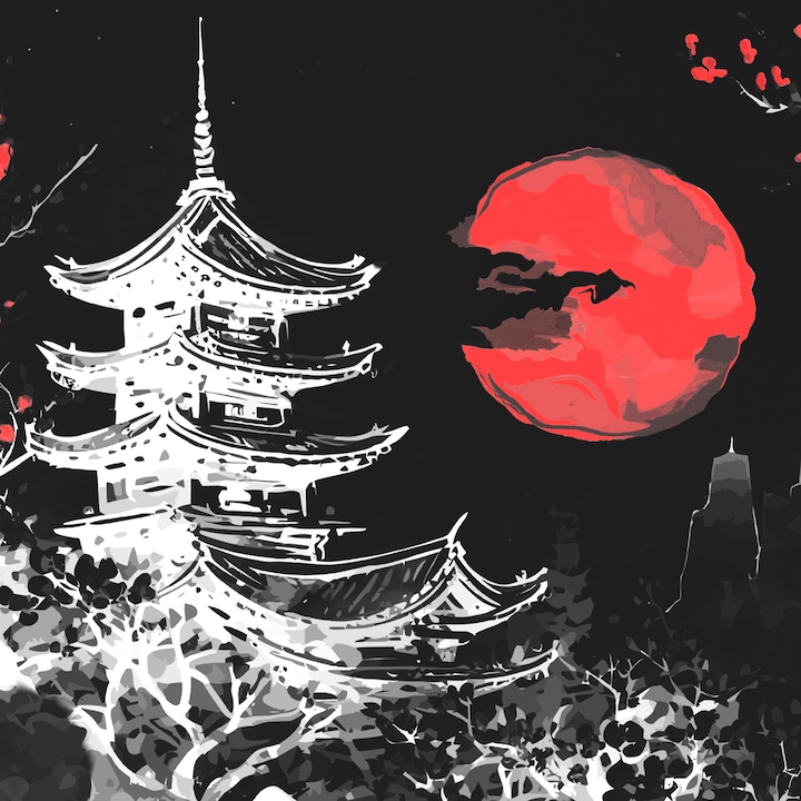 Actual product image Titanwolf Gaming Mauspad, 900 x 400mm XXL Speed Gaming Mausmatte, Mousepad Extragrosse Fläche, Japan Ink Black (XXL)