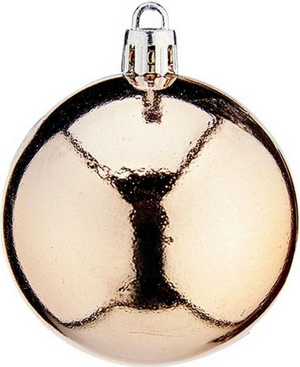 Krist+ Weihnachtsbaumkugeln Ø 6 Cm 24 Stück Champagne Pvc (24-pièce)