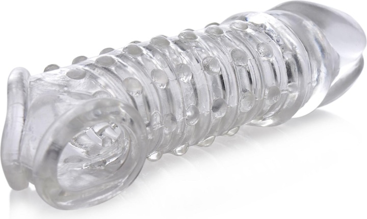 Actual product image Bijoux Indiscrets 1.5 Inch Penis Enhancer Sleeve