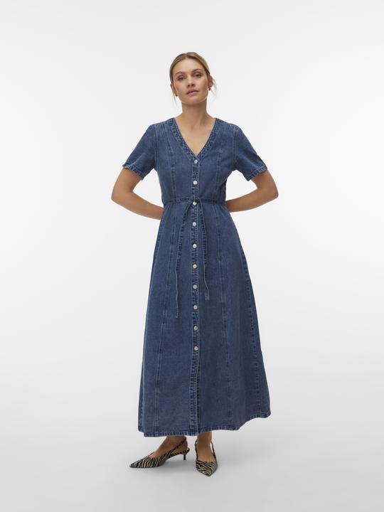 Image du produit Vero Moda VMJANINA Langes Kleid Jeanskleid (S)