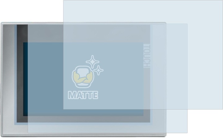 Productafbeelding BROTECT Antireflecterende schermbeschermer mat (2 Stuk, Simatic TP1200 Comfort)