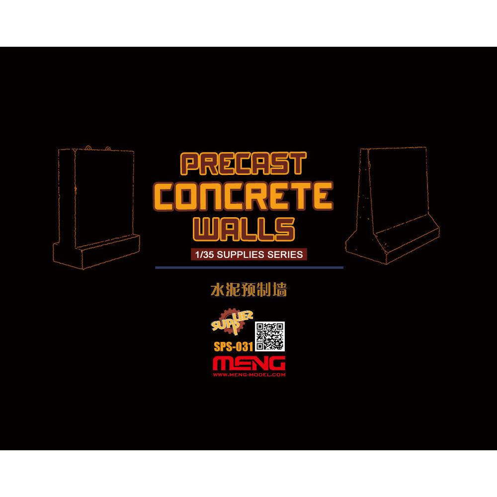Meng-Model Precast Concrete Walls (resin)