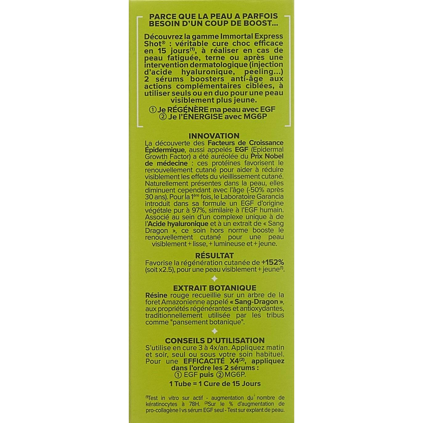 Thumbnail - Garancia, Gesichtsserum, Immortal Express Shot (15 ml)