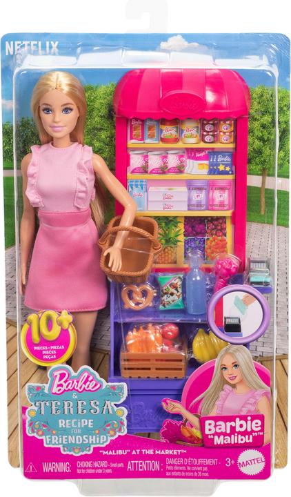 Produktbild Barbie Malibu Marktstand Spielset
