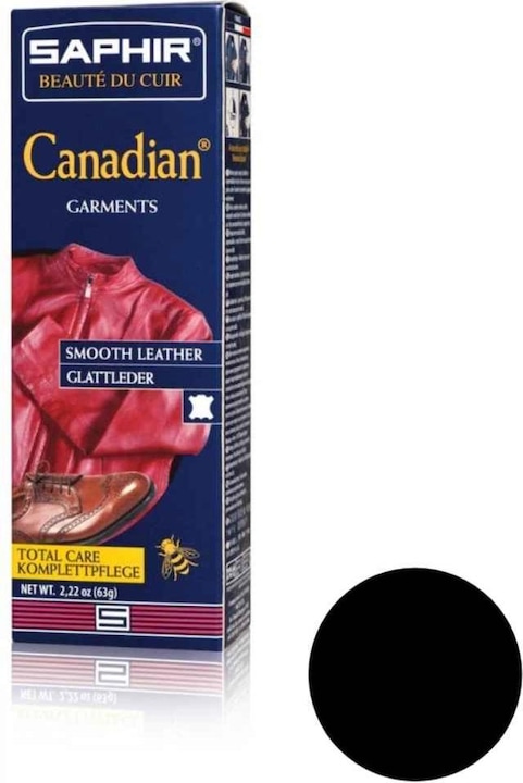 Image du produit Saphir Beaute du Cuir crème canadian noir (1 x, 75 ml)