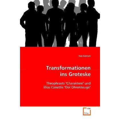 Transformationen ins Groteske, Fachbücher