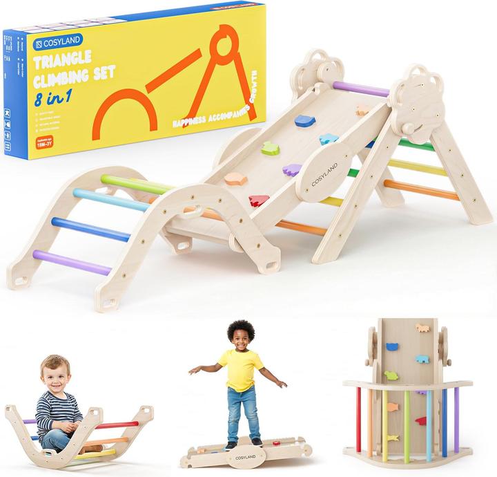 Cosyland 8-in-1 Indoor-Klettergerüst