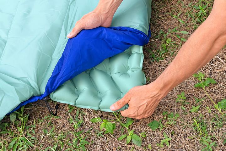 Actual product image Bestway 2-in-1 sleeping bag Wanderlite™ with integrated, inflatable sleeping pad 203 x 75 x 9 cm (203 cm)