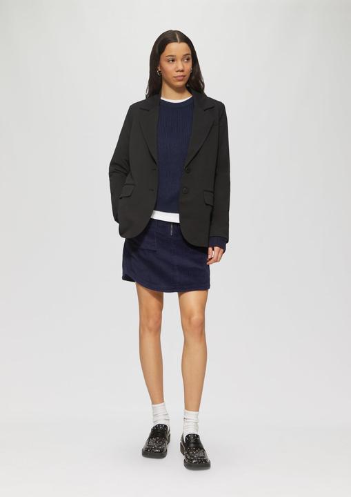 Actual product image S.Oliver Strickpullover Verkürzter Pullover mit Raglanärmeln (M)