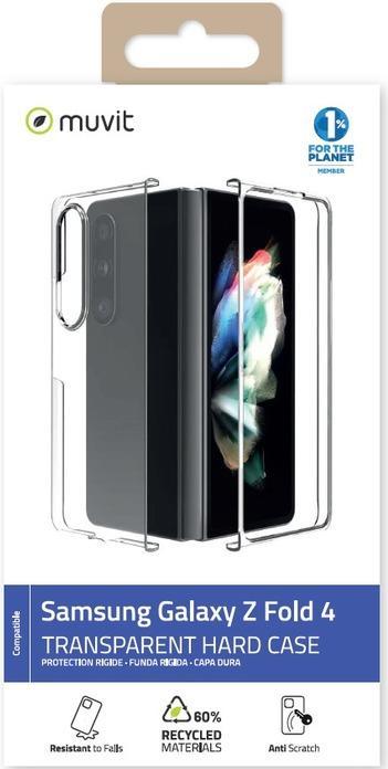 Image du produit Muvit Pour Changer Coque Transp Designed For Samsung Galaxy Z Fold 4 (Samsung Galaxy Z Fold4)