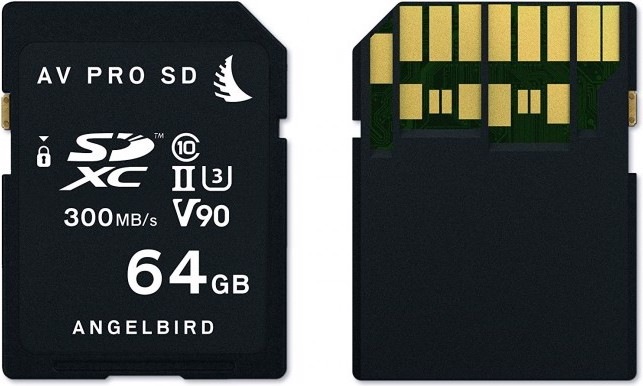 Image du produit Angelbird AV PRO V90 (64 Go, SDXC, U3, UHS-II)