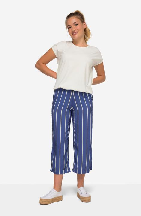 Actual product image Laurasøn Straight Leg Pants Partially Elastic Waistband OEKO-TEX (50)