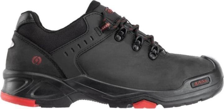 Actual product image Baak Safety shoe Brook size 42 black/red S3 SRC HRO EN ISO 20345 cowhide leather (S3, 42)