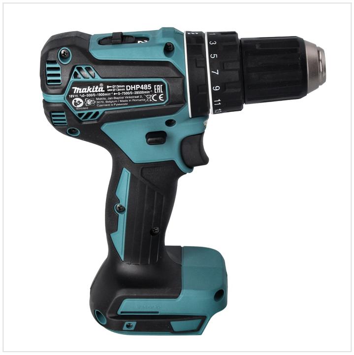 Produktbild Makita DHP 485 T1 Akku Schlagbohrschrauber 18 V 50 Nm Brushless + 1x Akku 5,0 Ah - ohne Ladegerät (Akkubetrieb)