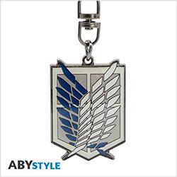 Produktbild ABYstyle Attack on Titan Keychain: Scouts 6cm
