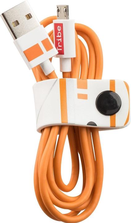 Tribe Line - Microusb Cables - 1,2 M (4ft.) - Bb-8 (1.20 m, USB 2.0)