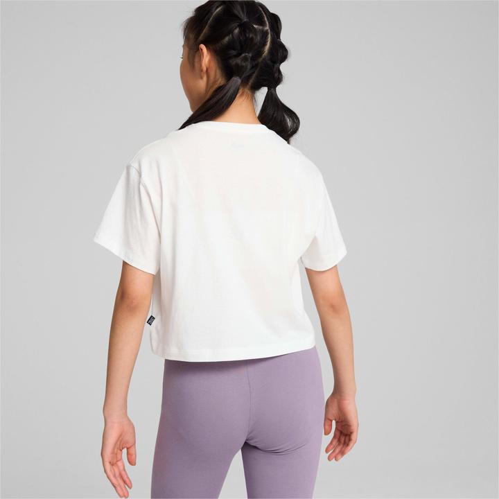 Produktbild Puma Girls Logo Cropped Tee (140)