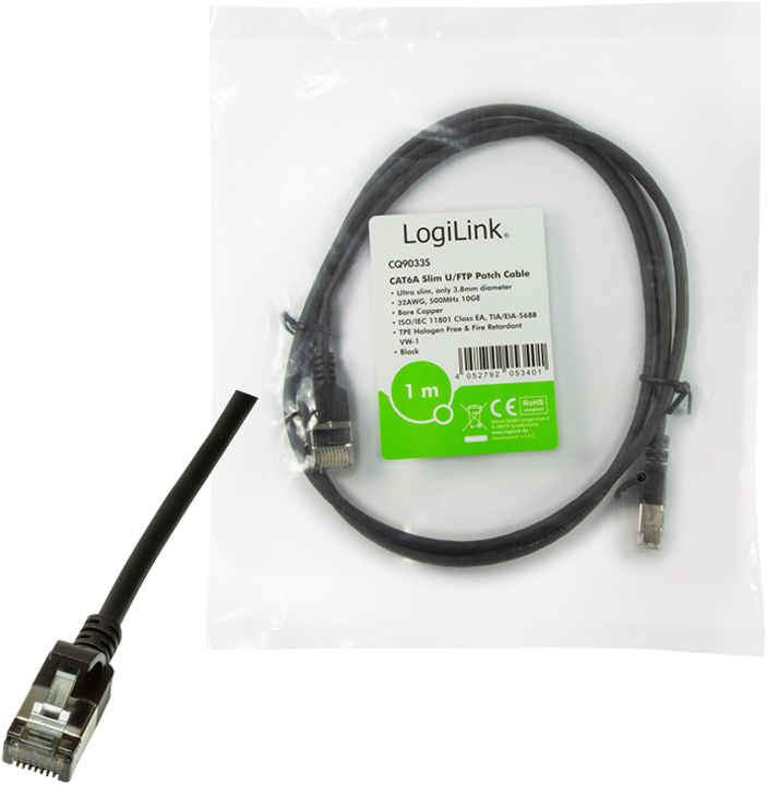 Immagine prodotto LogiLink Cavo di rete (STP, CAT6a, 1 m)