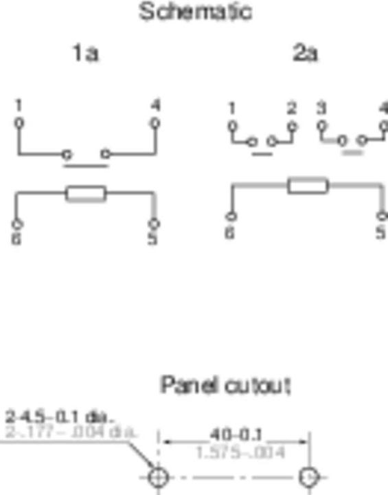 Produktbild Panasonic 1-Form-A, Single side stable, Plug-in