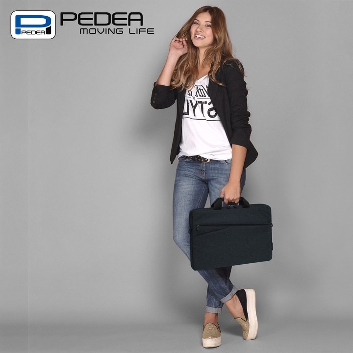 Produktbild Pedea Laptoptasche 13,3 Zoll (33,8cm) FASHION Notebook Umhängetasche mit Schultergurt (13.31", ASUS, Lenovo, Huawei, Apple, Universal)