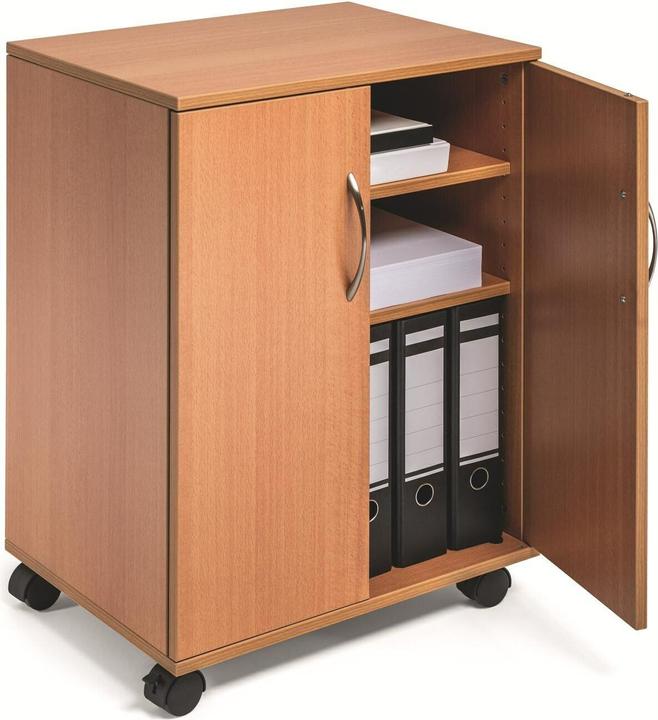 Immagine prodotto Durable Multifunktionswagen 74/53 2 Türen, 2 Böden, Braun