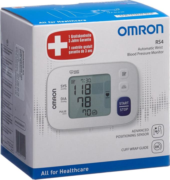 Image du produit Omron RS4 (Tensiomètre au poignet)