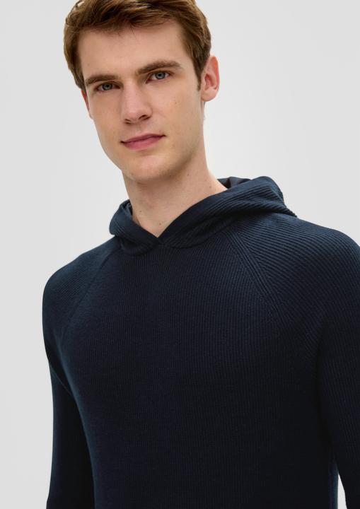 Immagine prodotto s.Oliver Strickpullover Strickpullover mit Kapuze (M)