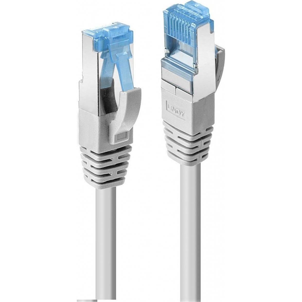 Lindy Netzwerkkabel (PiMF, S/FTP, LSOH, CAT6a, 2 m), Netzwerkkabel
