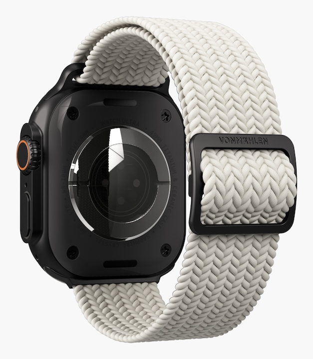 Produktbild Vonmählen Woven Loop 42 | 44 | 45 | 49mm One Size - Cream Black (Nylon, Apple Watch)