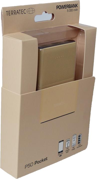Produktbild Terratec P50 Pocket (5000 mAh, 5 W, 18.50 Wh)