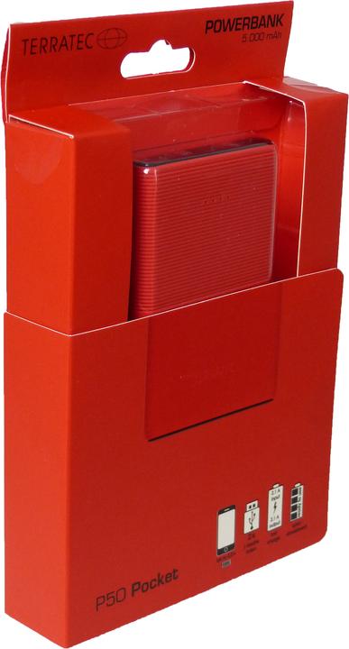 Produktbild Terratec P50 Pocket (5000 mAh, 5 W, 18.50 Wh)