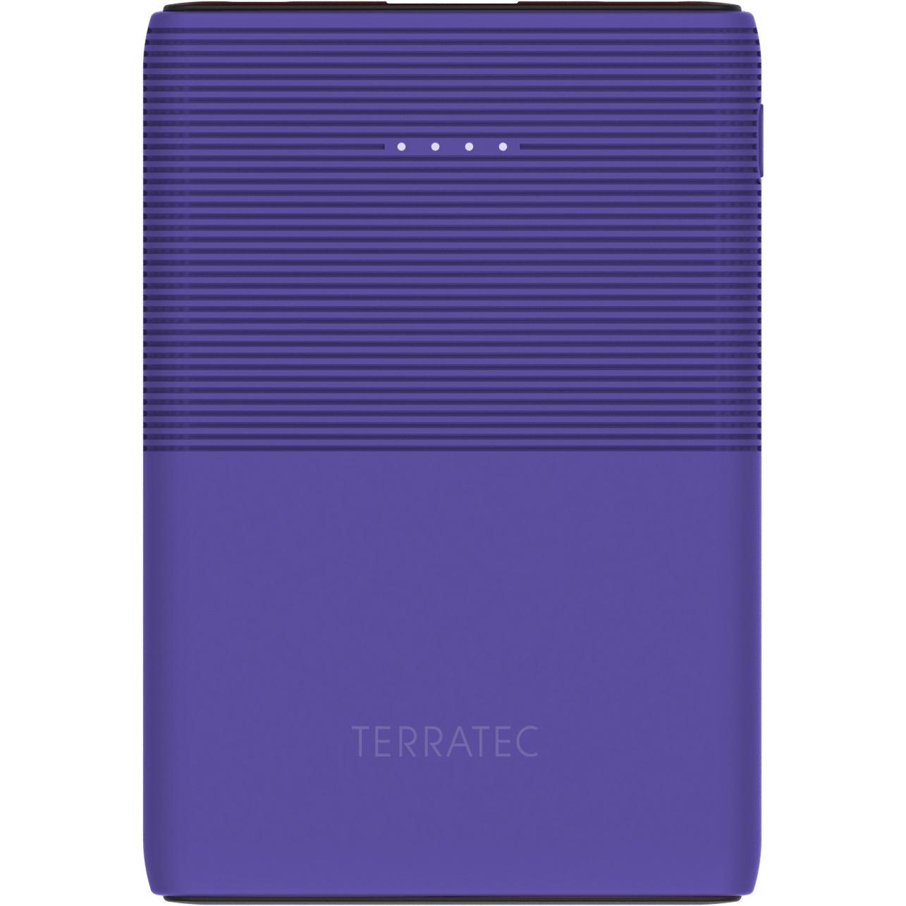 Thumbnail - Terratec P50 Pocket (5000 mAh, 5 W, 18.50 Wh), Powerbank, Violett