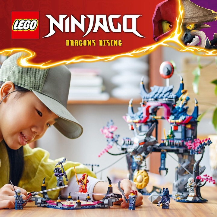 Produktbild LEGO Wolfsmasken-Dojo (71813, LEGO Ninjago)